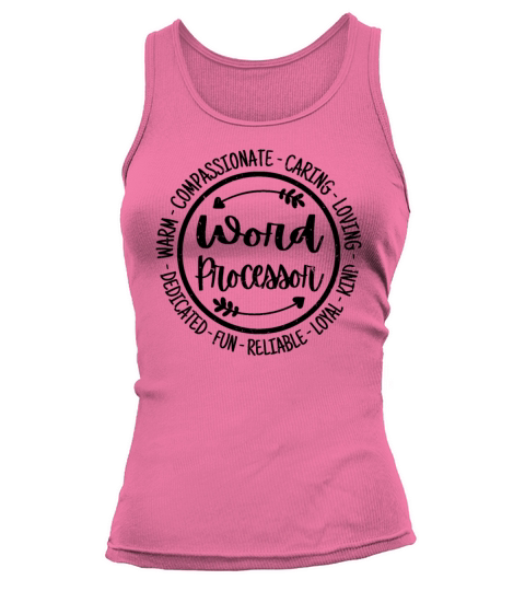 Word Processor Vintage Gift Tank top Woman