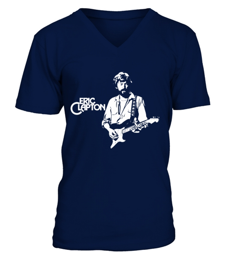 Eric Clapton Guitarist V-Neck T-shirt