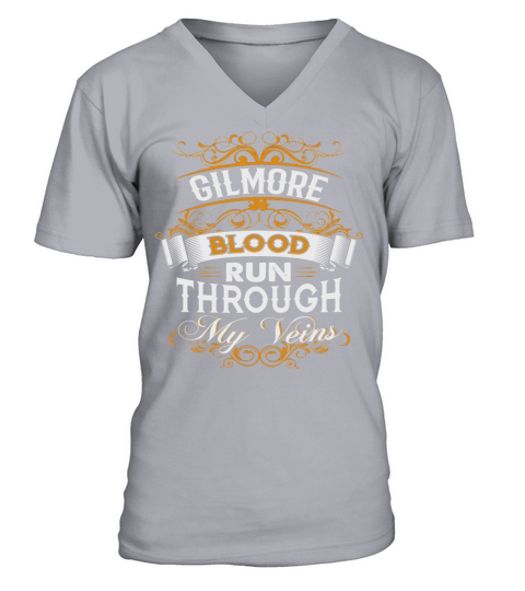 GILMORE shirt, GILMORE Family Name, GILMORE Funny Name Gifts T Shirt V-Neck T-shirt