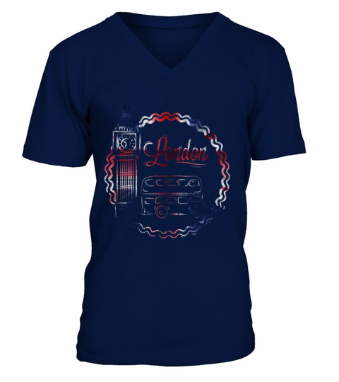 London V-Neck T-shirt