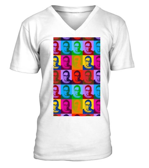 Notorious RBG - May Colors - iPhone 7 V-Neck T-shirt