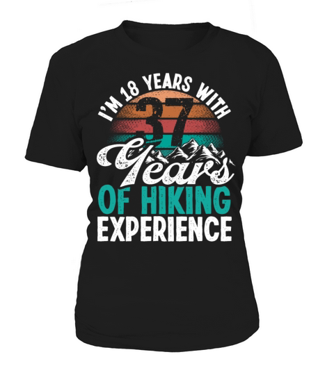 55 Years Old Hiking Mountains Vintage 55 Birthday Women's T-Shirt