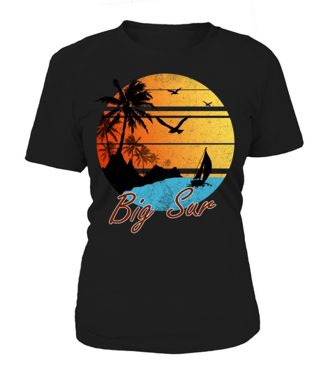 Vintage Big Sur Beach Summer Gift 2020 Women's T-Shirt