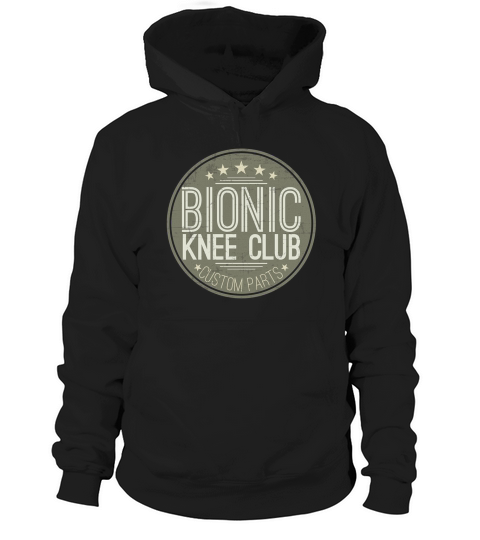 Bionic Knee Replacement Surgery T-Shirt Muscle Joint Hoodie Unisex