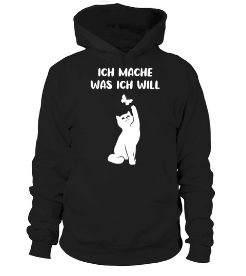 Cat And Butterfly Funny Quote Gift Idea Hoodie Unisex