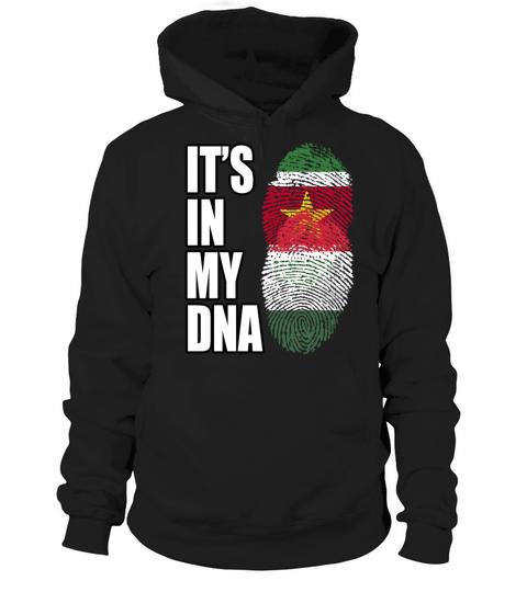 Surinamese And Hungarian Vintage Heritage DNA Flag Hoodie Unisex