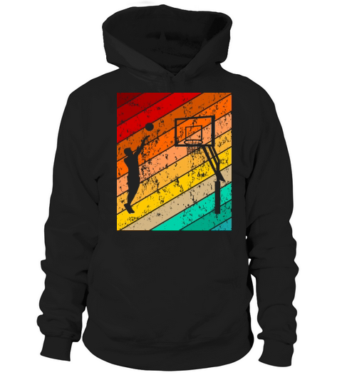 Vintage Retro Basketball Player Hoodie Unisex