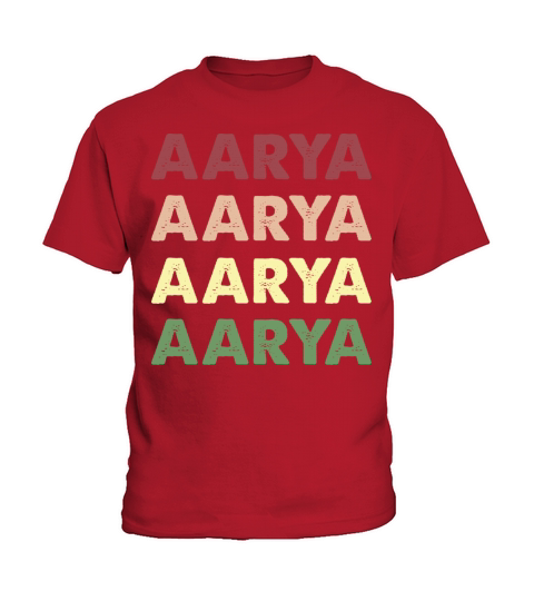 Aarya Shirt - Funny Personalized Name Aarya Kids T-Shirt