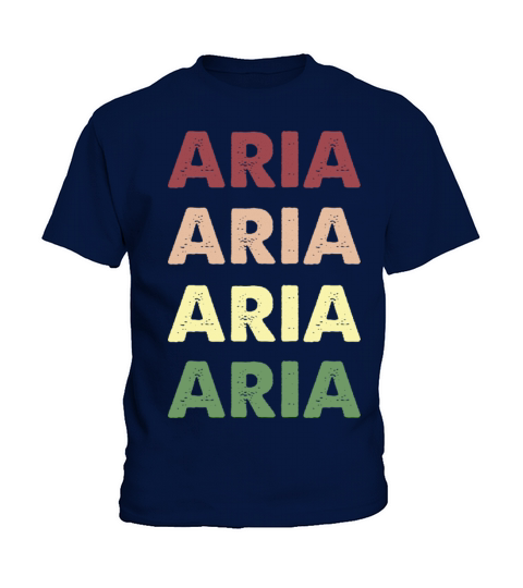 Aria Shirt - Funny Personalized Name Aria Kids T-Shirt