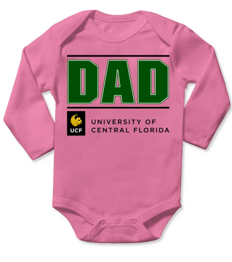 University Of Central Florida Proud Dad Parents Day 2020 Long Sleeve Baby One-Piece