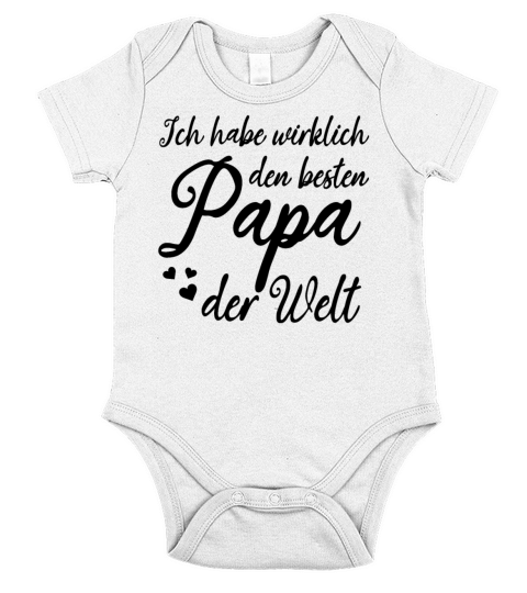 I Really Do Have The Best Dad In The World Short Sleeve Baby One-Piece