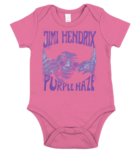 Jimi Hendrix Purple Haze Shirt Short Sleeve Baby One-Piece
