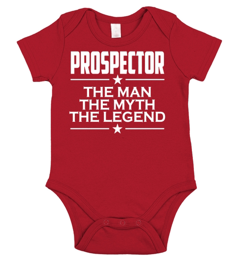 Prospector Myth - Gift For Him Or Her Short Sleeve Baby One-Piece