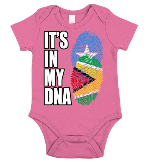 Somali And Guyanese Vintage Heritage DNA Flag Short Sleeve Baby One-Piece
