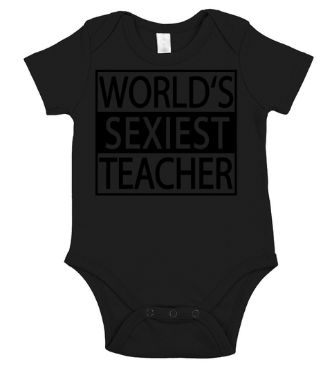 World s sexiest teacher Short Sleeve Baby One-Piece