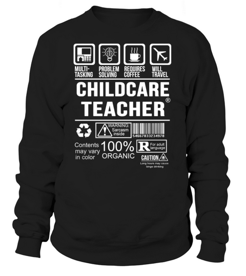 Childcare Teacher Sweatshirt Unisex