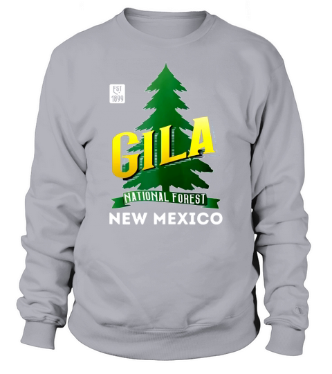 Gila National Forest New Mexico Retro Logo Shirt Sweatshirt Unisex