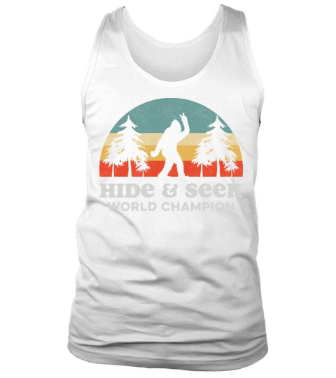 Bigfoot Hide & Seek World Champion Vintage shirt Tank Top Unisex