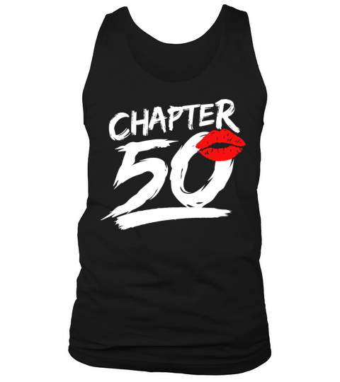 Funny Born 1971 Golden Happy 50th Celebration Tank Top Unisex