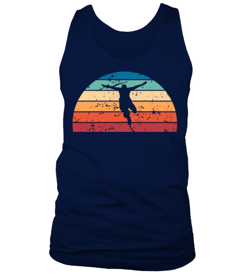 Retro Bungee Jumping Sunset Vintage skydiving Tank Top Unisex