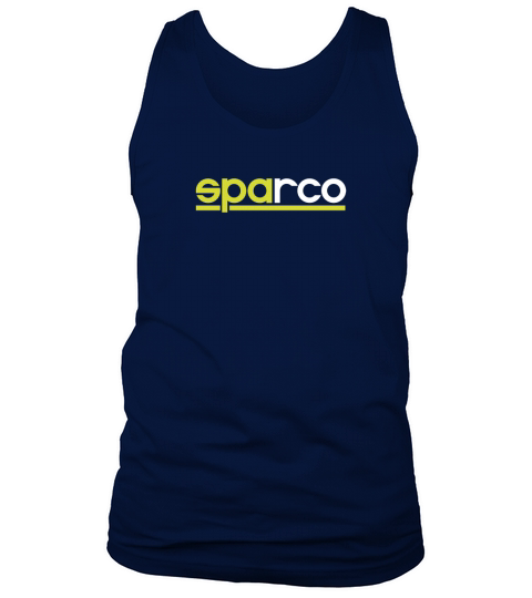 Sparco Car Accesories Customs Logo Tank Top Unisex