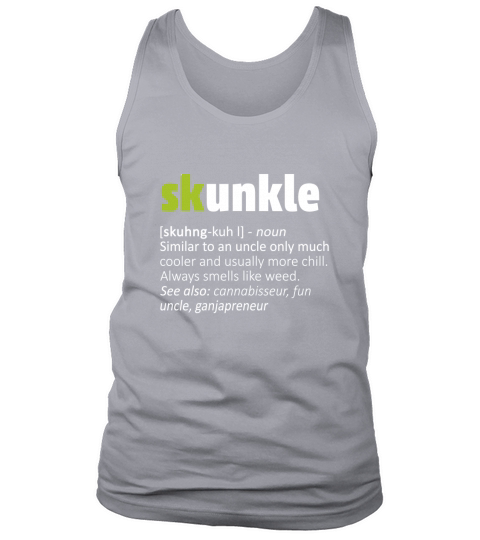 Uncle Skunkle Definition For Men Fun Tank Top Unisex