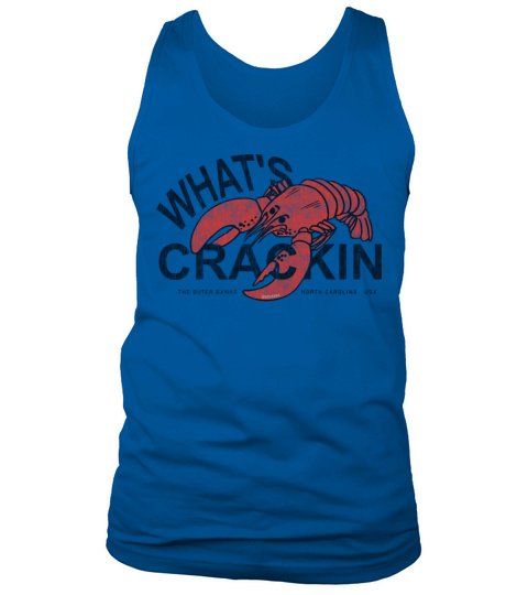 Whats Crackin Lobster The Outer Banks NC Vintage Tank Top Unisex