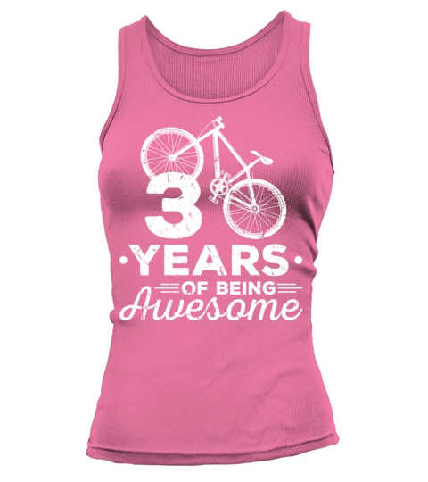 30th Birthday Mountain Bike Funny MTB Tank top Woman