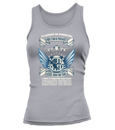 Air Force Veteran Great Gift For Any Airforce Veteran Tank top Woman