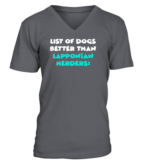 Lapponian Herder V-Neck T-shirt