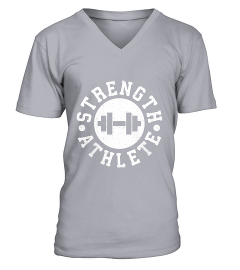 strength athlete lifting lift shirt V-Neck T-shirt
