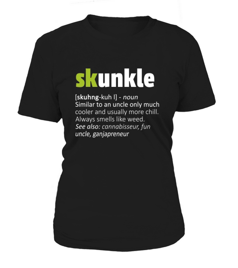 Uncle Skunkle Definition For Men Fun Women's T-Shirt