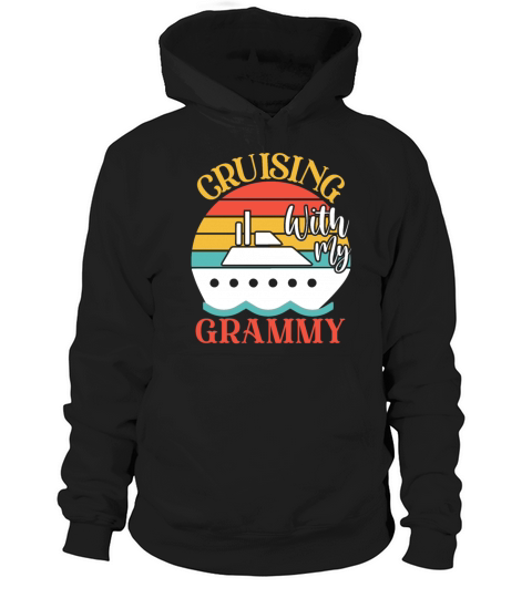 Cute Cruising with My Grammy Cruising Cruise Lover Hoodie Unisex