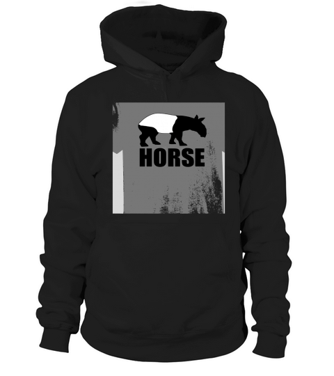 Exmormon Novelty tshirt - Tapir Horse Hoodie Unisex