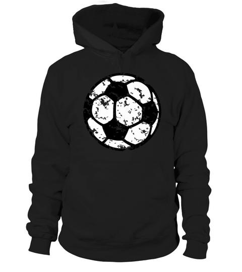 Fußball  distressed Hoodie Unisex
