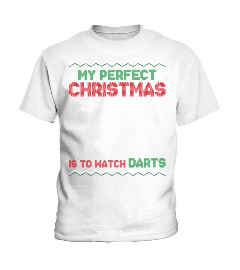 Darts Christmas Vintage My Perfect Kids T-Shirt