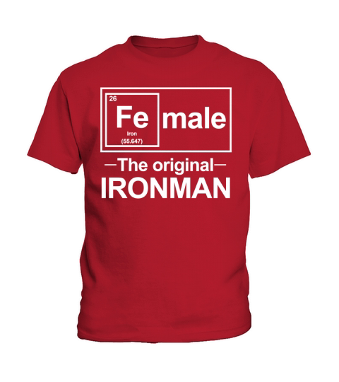 FRAU DER URSPRÜNGLICHE IRONMAN Kids T-Shirt