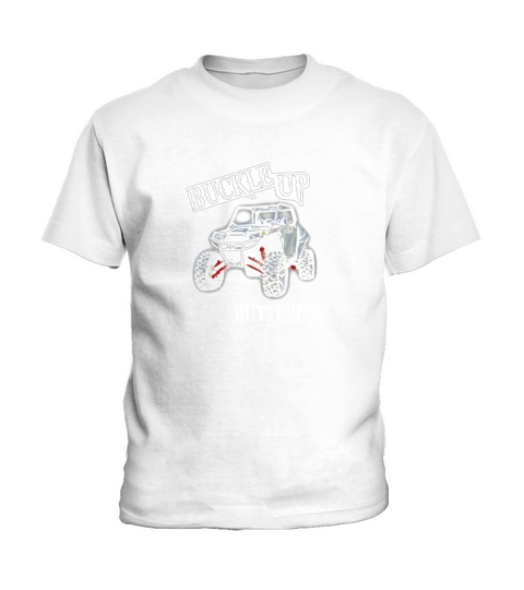 Polaris RZR buckle up buttercup shirt Kids T-Shirt