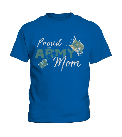 Proud Army Mom T-Shirt Kids T-Shirt