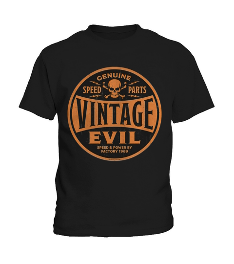 Vintage evil speed shirt Kids T-Shirt