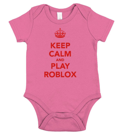 Keep Calm And Play Roblox Short Sleeve Baby One-Piece