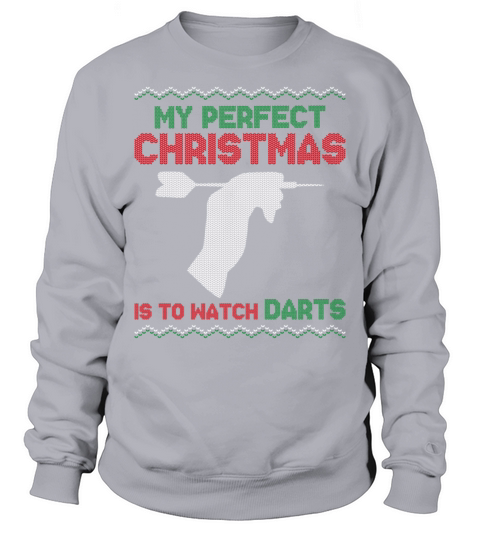 Darts Christmas Vintage My Perfect Sweatshirt Unisex