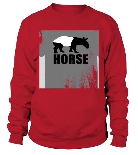 Exmormon Novelty tshirt - Tapir Horse Sweatshirt Unisex