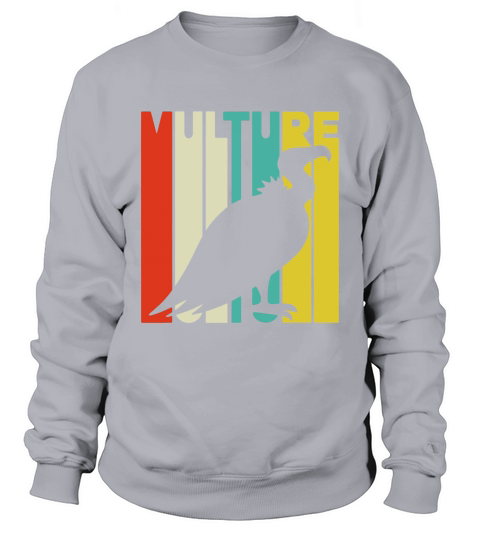 Vintage Style Vulture Silhouette T-Shirt Sweatshirt Unisex