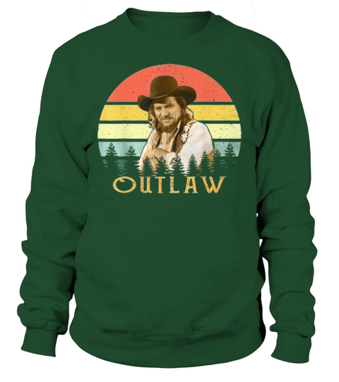 Waylon Jennings Outlaw Sweatshirt Unisex