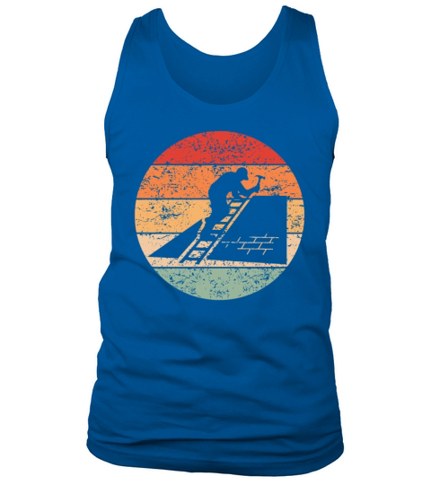 Roofer Profession Training Craftsman Retro Gift Tank Top Unisex
