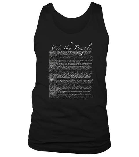 United States Bill Of Rights Us Constitution shirt Tank Top Unisex