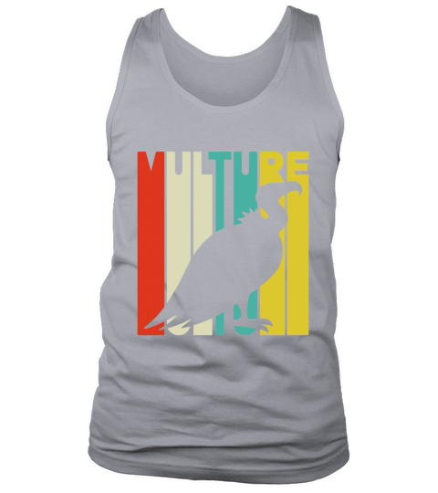Vintage Style Vulture Silhouette T-Shirt Tank Top Unisex