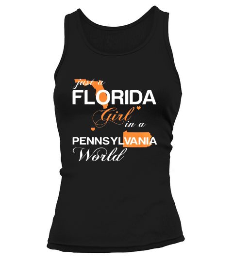 JUST A FLORIDA GIRL IN A PENNSYLVANIA WORLD Tank top Woman