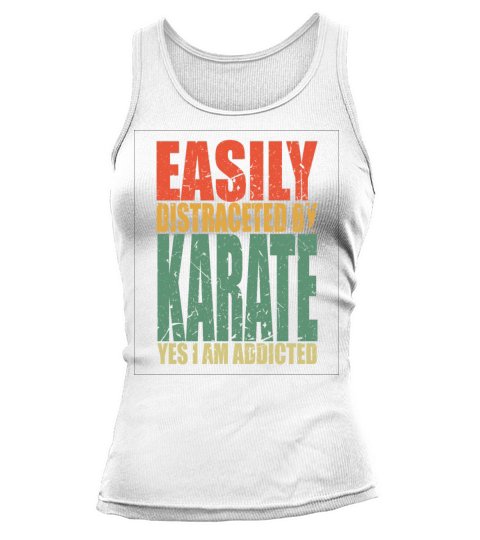 Karate Saying funny Tank top Woman